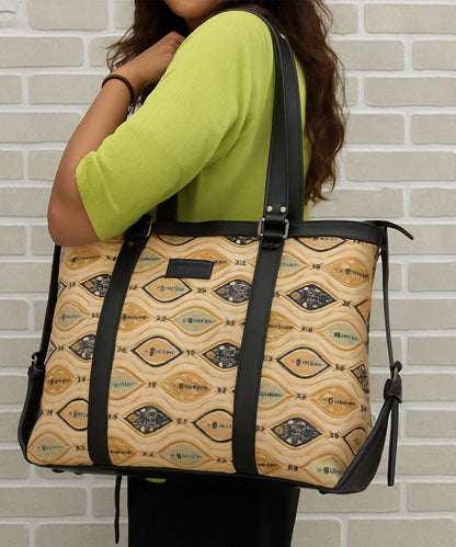 Trendy Jute Tote Bag – Spacious & Stylish Everyday Handbag for Women